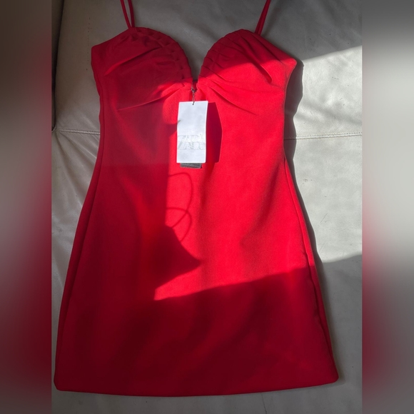 ZARA dress in RED brand new - Picture 9 of 10